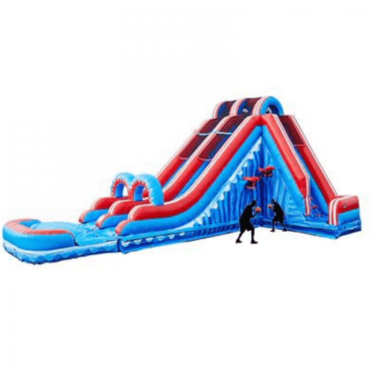 Flash 20 ft Dual Lane Slide Flash 20 ft Dual Lane Slide Original