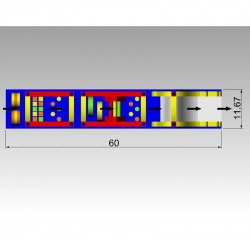 IMG 4598 1717033897 60 FT TITAN mega rainbow Obstacle Course 40FT OBSTACLE COURSE WITH SLIDE N TUNNELS Original