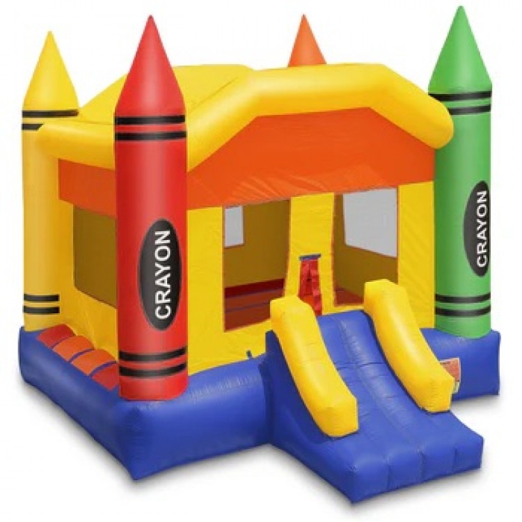 Crayon Bounce House