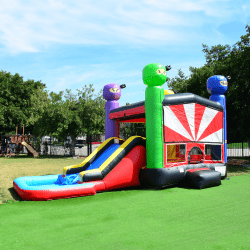 JOH NIN25 05.jpg 1719506213 Ninja Bounce House with Slide (Wet/Dry)